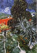 Vincent Van Gogh Dr.Gachet's Garden at Auvers-sur-Oise France oil painting reproduction